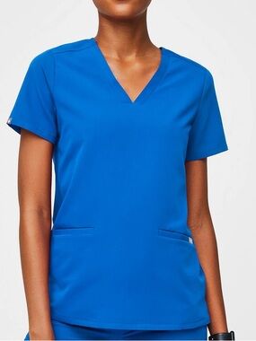 Women’s Figs Royal Blue Top